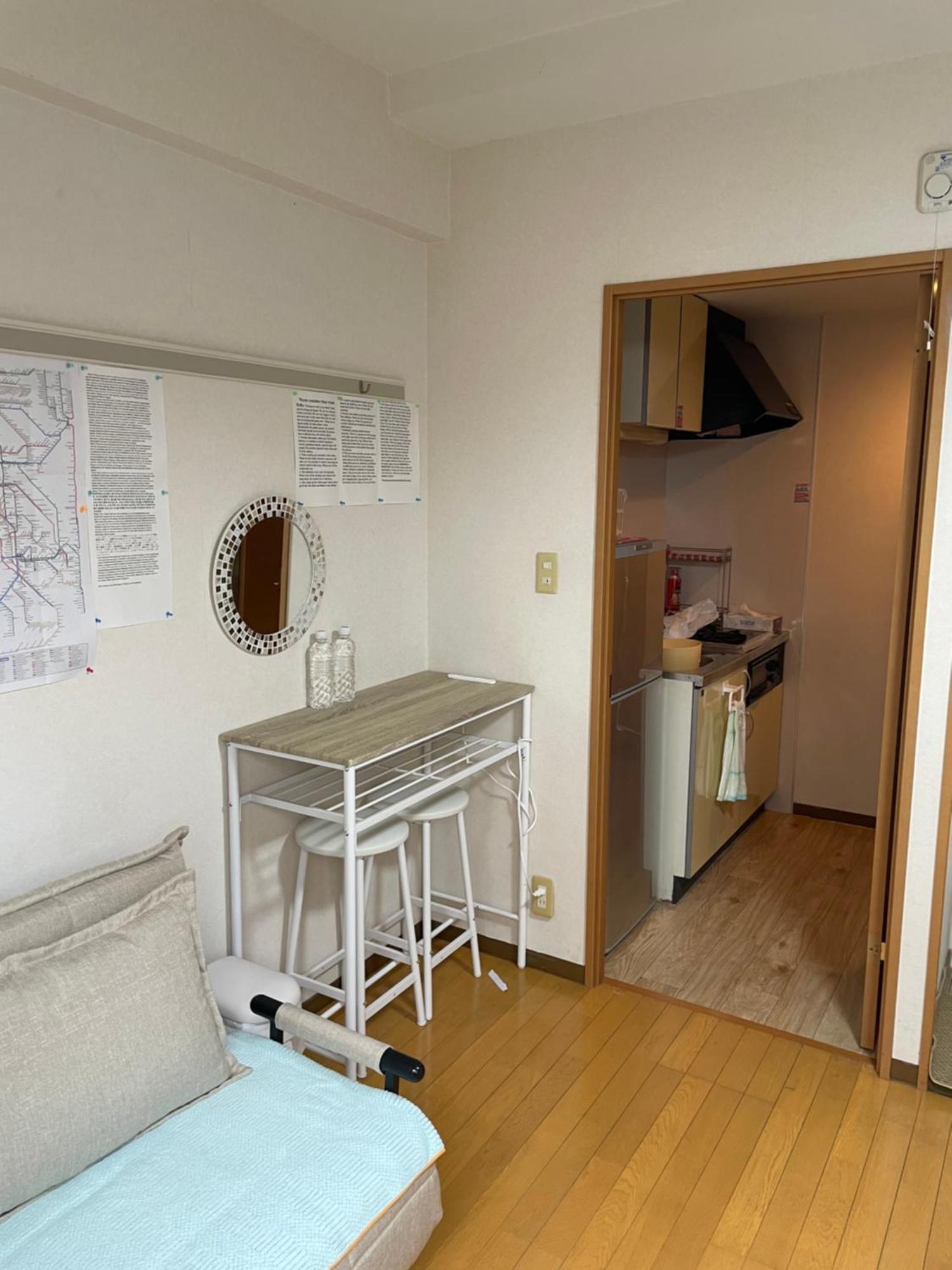 新宿庭院の屋-Shinjuku Garden Home -28 Square Meters King Size Bed Garden Room Tokyo prefektur Exteriör bild